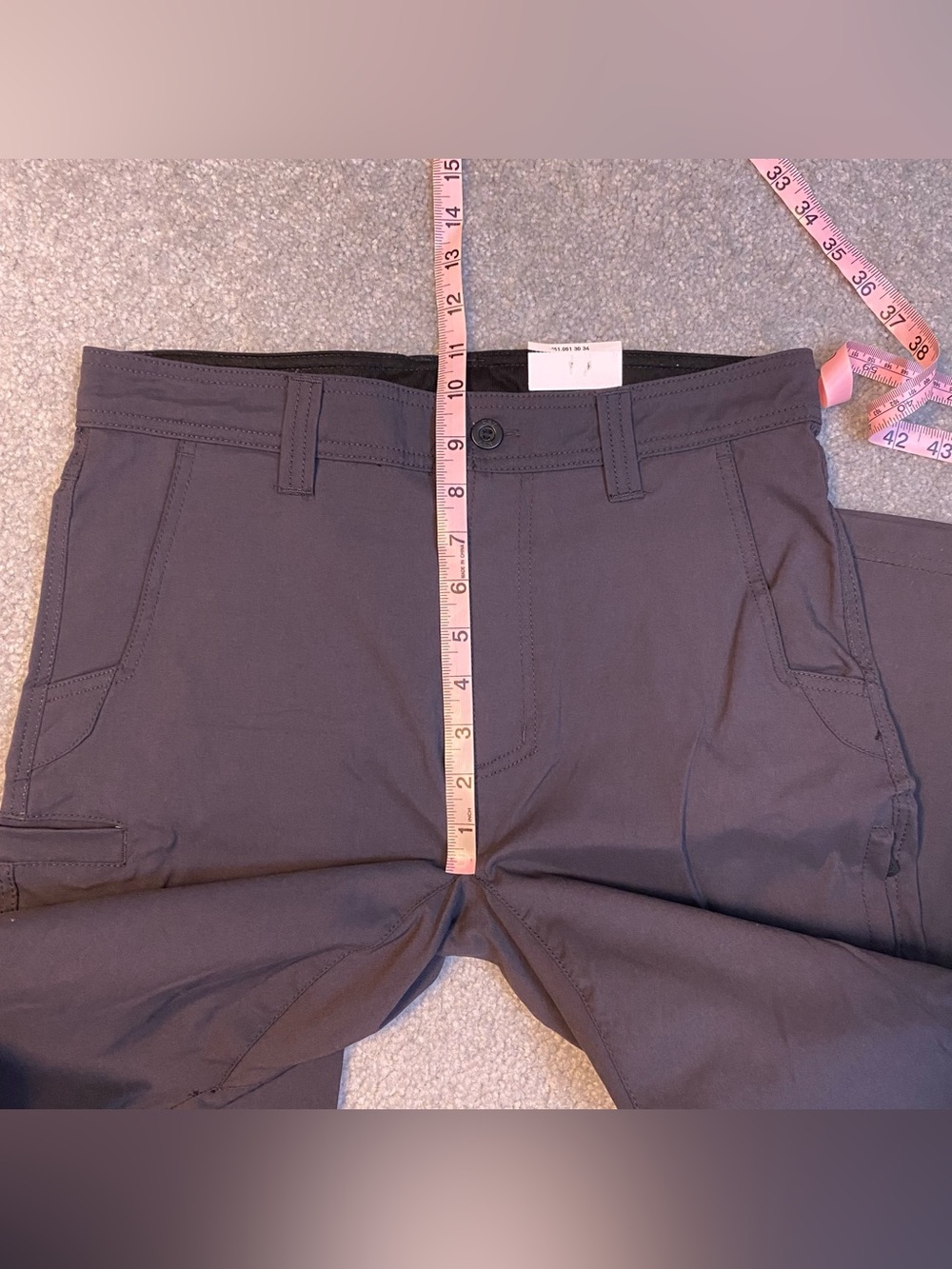Key NWT Triad Pant Work Pants Grey Womens 30x34 - Picture 8 of 9